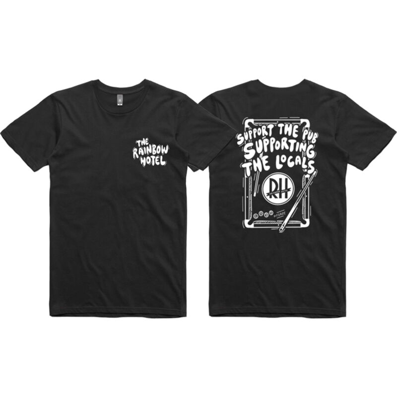 Pool Table Tee - Black Thumbnail