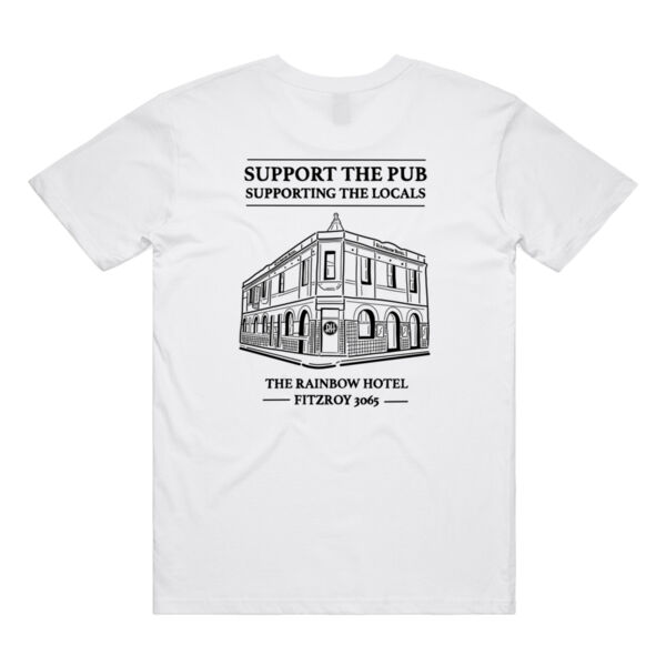 Rainbow Hotel Tee - White Thumbnail
