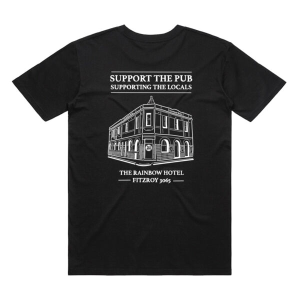Rainbow Hotel Tee - Black Thumbnail